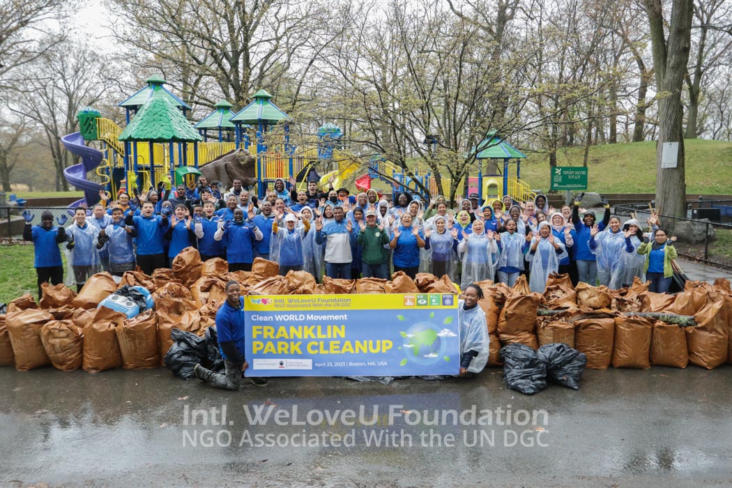 Franklin Park clean up